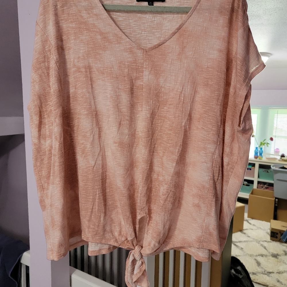 Peach shirt